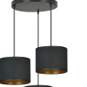 Lampa wisząca HILDE 3 BL PREMIUM BLACK 1054/3PREM EMIBIG