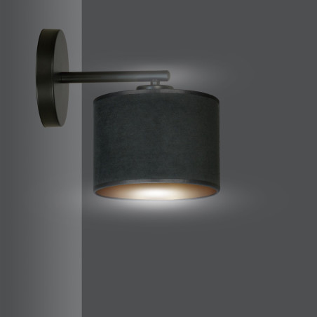 Kinkiet HILDE K1 BL BLACK 1054/K1 EMIBIG