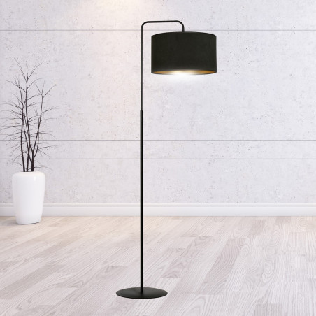 Lampa podłogowa HILDE LP1 BL BLACK 1054/LP1 EMIBIG