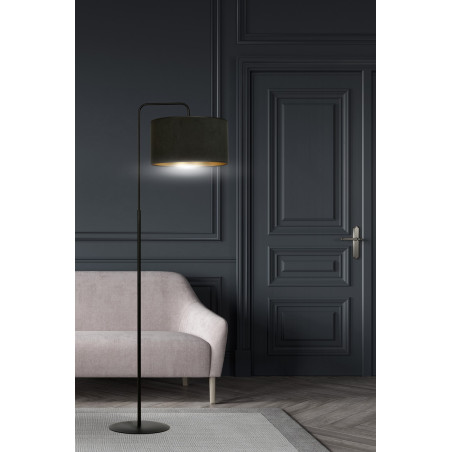 Lampa podłogowa HILDE LP1 BL BLACK 1054/LP1 EMIBIG