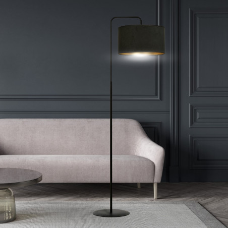 Lampa podłogowa HILDE LP1 BL BLACK 1054/LP1 EMIBIG