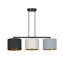 Lampa wisząca HILDE 3 BL MIX 1055/3 EMIBIG