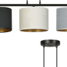 Lampa wisząca HILDE 3 BL MIX 1055/3 EMIBIG