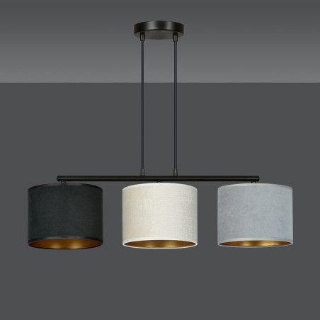 Lampa wisząca HILDE 3 BL MIX 1055/3 EMIBIG