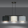 Lampa wisząca HILDE 3 BL MIX 1055/3 EMIBIG