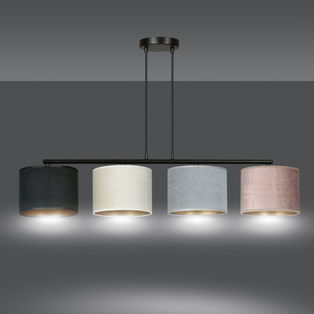 Lampa wisząca HILDE 4 BL MIX 1055/4 EMIBIG