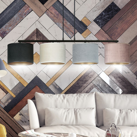 Lampa wisząca HILDE 4 BL MIX 1055/4 EMIBIG