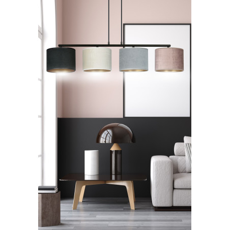 Lampa wisząca HILDE 4 BL MIX 1055/4 EMIBIG