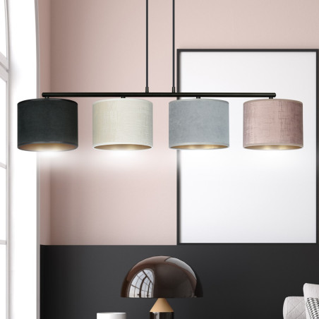 Lampa wisząca HILDE 4 BL MIX 1055/4 EMIBIG