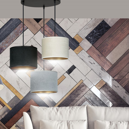 Lampa wisząca HILDE 3 BL PREMIUM MIX 1055/3PREM EMIBIG