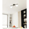 Lampa sufitowa OPUS 2 BL OPAL 1390/2 EMIBIG
