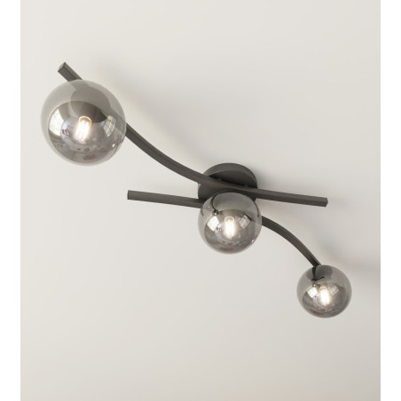 Lampa sufitowa OPUS 3 BL GRAFIT 1391/3 EMIBIG