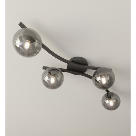 Lampa sufitowa OPUS 4 BL GRAFIT 1391/4 EMIBIG