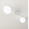Lampa sufitowa OPUS 2 WH OPAL 1392/2 EMIBIG
