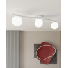 Lampa sufitowa OPUS 3 WH OPAL 1392/3 EMIBIG