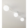 Lampa sufitowa OPUS 3 WH OPAL 1392/3 EMIBIG