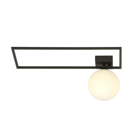 Lampa sufitowa  IMAGO 1A BLACK/OPAL 1130/1A EMIBIG