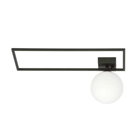 Lampa sufitowa  IMAGO 1A BLACK/OPAL 1130/1A EMIBIG