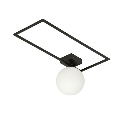 Lampa sufitowa  IMAGO 1A BLACK/OPAL 1130/1A EMIBIG