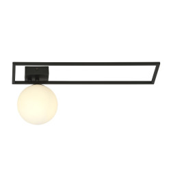 Lampa sufitowa  IMAGO 1B BLACK/OPAL 1130/1B EMIBIG