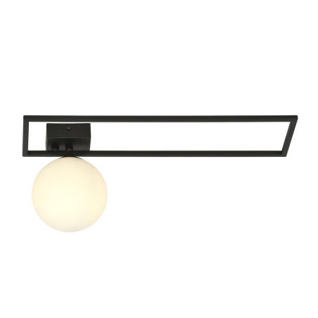 Lampa sufitowa  IMAGO 1B BLACK/OPAL 1130/1B EMIBIG