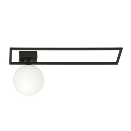 Lampa sufitowa  IMAGO 1B BLACK/OPAL 1130/1B EMIBIG