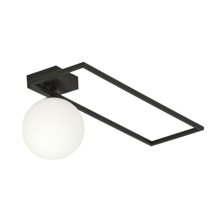 Lampa sufitowa  IMAGO 1B BLACK/OPAL 1130/1B EMIBIG