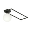 Lampa sufitowa  IMAGO 1B BLACK/OPAL 1130/1B EMIBIG