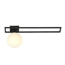 Lampa sufitowa  IMAGO 1C BLACK/OPAL 1130/1C EMIBIG