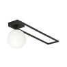 Lampa sufitowa  IMAGO 1C BLACK/OPAL 1130/1C EMIBIG