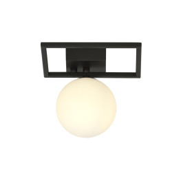 Lampa sufitowa  IMAGO 1E BLACK/OPAL 1130/1E EMIBIG