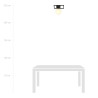 Lampa sufitowa  IMAGO 1E BLACK/OPAL 1130/1E EMIBIG