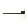Lampa sufitowa  IMAGO 1F BLACK/OPAL 1130/1F EMIBIG
