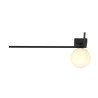 Lampa sufitowa  IMAGO 1F BLACK/OPAL 1130/1F EMIBIG