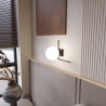 Lampa sufitowa  IMAGO 1G BLACK/OPAL 1130/1G EMIBIG