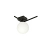 Lampa sufitowa  IMAGO 1G BLACK/OPAL 1130/1G EMIBIG