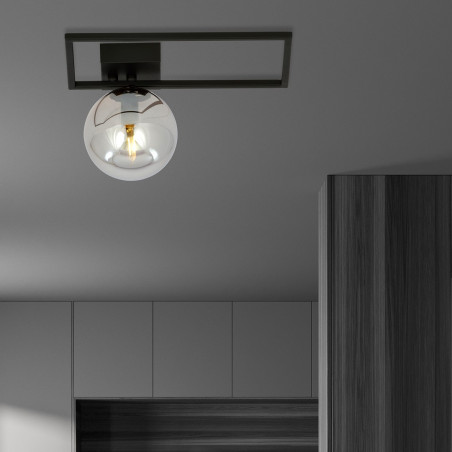 Lampa sufitowa  IMAGO 1D BLACK/GRAFIT 1131/1D EMIBIG