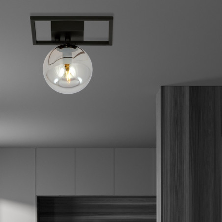Lampa sufitowa  IMAGO 1E BLACK/GRAFIT 1131/1E EMIBIG