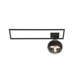 Lampa sufitowa  IMAGO 1A BLACK/STRIPE 1132/1A EMIBIG