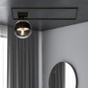 Lampa sufitowa  IMAGO 1A BLACK/STRIPE 1132/1A EMIBIG