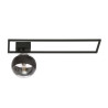 Lampa sufitowa  IMAGO 1B BLACK/STRIPE 1132/1B EMIBIG