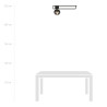 Lampa sufitowa  IMAGO 1B BLACK/STRIPE 1132/1B EMIBIG