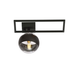 Lampa sufitowa  IMAGO 1D BLACK/STRIPE 1132/1D EMIBIG