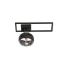 Lampa sufitowa  IMAGO 1D BLACK/STRIPE 1132/1D EMIBIG