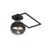 Lampa sufitowa  IMAGO 1D BLACK/STRIPE 1132/1D EMIBIG