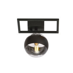 Lampa sufitowa  IMAGO 1E BLACK/STRIPE 1132/1E EMIBIG