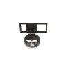 Lampa sufitowa  IMAGO 1E BLACK/STRIPE 1132/1E EMIBIG
