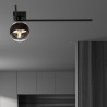 Lampa sufitowa  IMAGO 1F BLACK/STRIPE 1132/1F EMIBIG