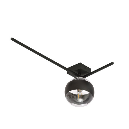 Lampa sufitowa  IMAGO 1F BLACK/STRIPE 1132/1F EMIBIG