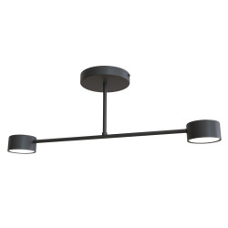 Lampa sufitowa HALO 2 BLACK 1355/2 EMIBIG